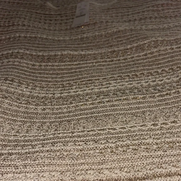 White House Black Market Knit Cream Sweater - Picture 4 of 7